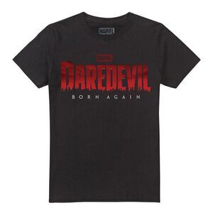 Daredevil Mens Born Again Logo T-Shirt / Black